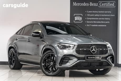 Grey 2025 Mercedes-Benz GLE450 Coupe 4Matic