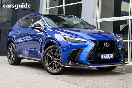 Blue 2023 Lexus NX350 Wagon F Sport Awd