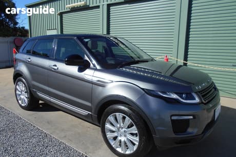 Grey 2017 Land Rover Range Rover Evoque Wagon Td4 180 Hse