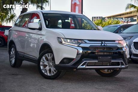 White 2020 Mitsubishi Outlander Wagon Es 5 Seat (2Wd)