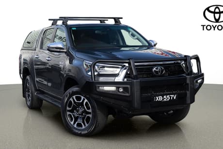 Grey 2021 Toyota Hilux Double Cab Pick Up Sr5 (4X4)