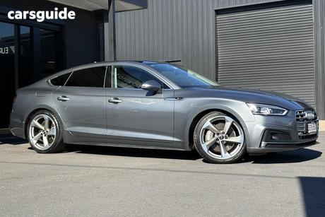 Grey 2017 Audi A5 Hatchback 2.0 Tfsi Quattro S Tronic Sprt