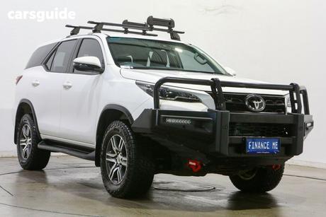 White 2021 Toyota Fortuner Wagon Gx