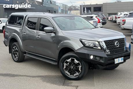 Grey 2021 Nissan Navara Dual Cab Pick-up St-X (4X4) Leather/Sunroof