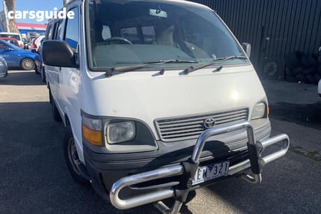 White 2001 Toyota HiAce Commercial RZH113R