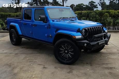 Blue 2022 Jeep Gladiator Dual Cab Utility Night Eagle (4X4)
