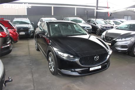 Black 2020 Mazda CX-30 Wagon G25 Astina (Awd)