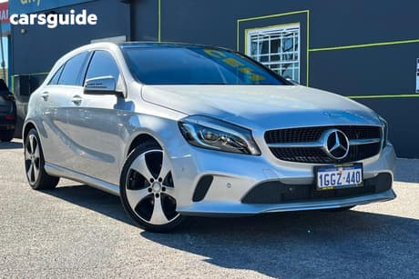 Silver 2017 Mercedes-Benz A200 Hatchback