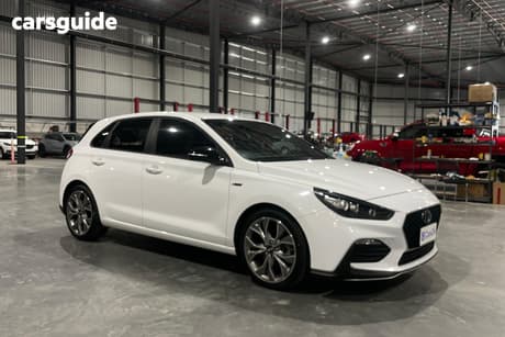 White 2022 Hyundai I30 Hatchback N Line