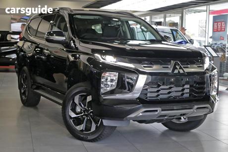 Black 2024 Mitsubishi Pajero Sport Wagon Gls (4Wd) 7 Seat