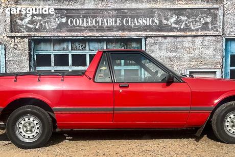 Red 1989 Ford Falcon Utility Gls