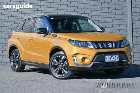 Yellow 2022 Suzuki Vitara Wagon Turbo