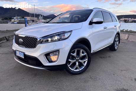 White 2015 Kia Sorento Wagon Platinum (4X4)