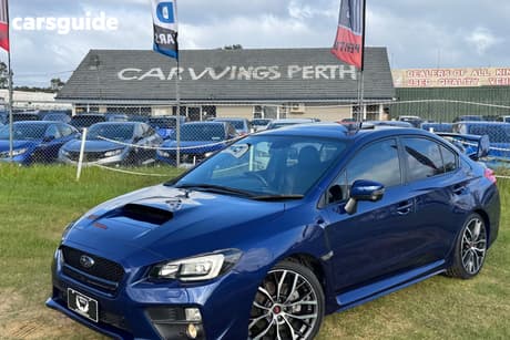 Blue 2016 Subaru WRX Sedan Premium (Awd)
