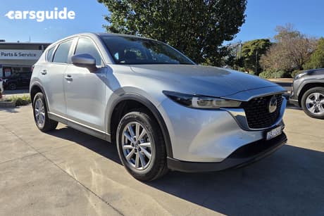 Silver 2022 Mazda CX-5 Wagon Maxx Sport (Fwd)