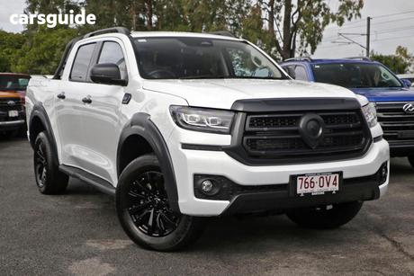 White 2025 GWM Cannon Dual Cab Utility Vanta (4X4)