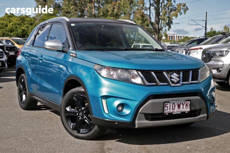 Blue 2016 Suzuki Vitara Wagon S Turbo (Fwd)