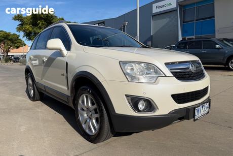 White 2012 Holden Captiva Wagon 5 (Fwd)