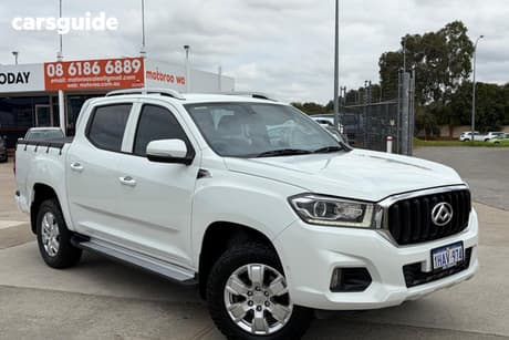 White 2020 LDV T60 Double Cab Utility Pro (4X4)