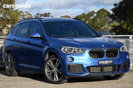 Blue 2019 BMW X1 Wagon Xdrive 25I