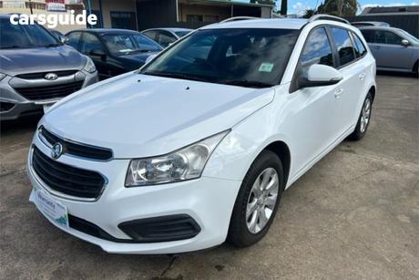 White 2015 Holden Cruze Sportswagon Cd