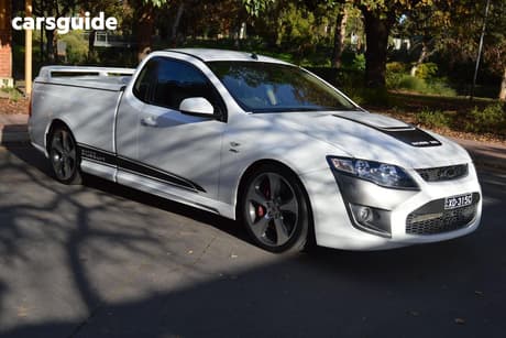 White 2009 FPV Super Pursuit Ute Tray FG R