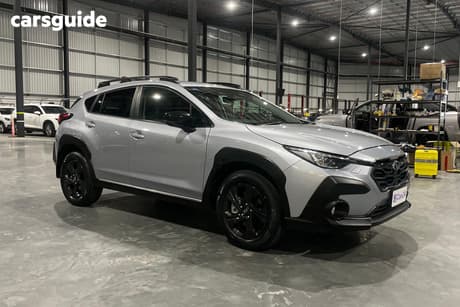 Silver 2024 Subaru Crosstrek Wagon Awd 2.0L