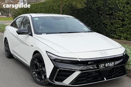 White 2026 Hyundai I30 Hatchback N Line Premium Mhev