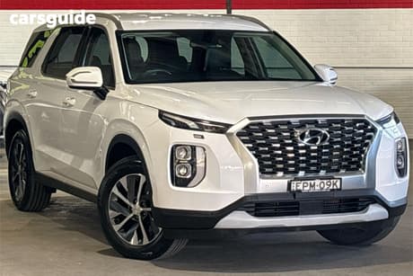 White 2020 Hyundai Palisade Wagon (8 Seat)