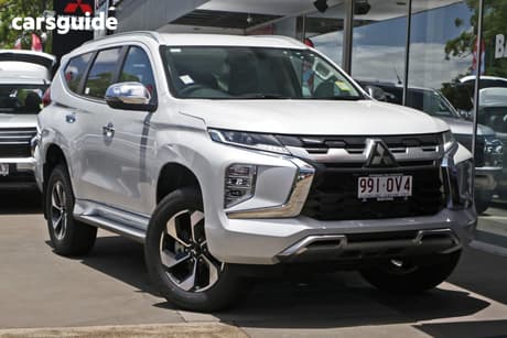 White 2024 Mitsubishi Pajero Sport Wagon Gls (4Wd) 7 Seat