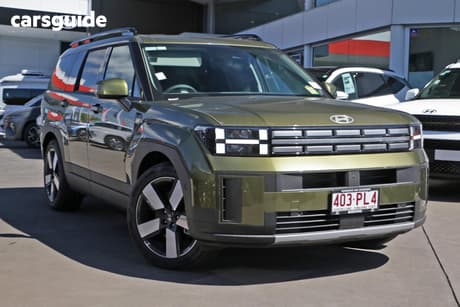 Green 2025 Hyundai Santa FE Wagon (7 Seat) (Awd)