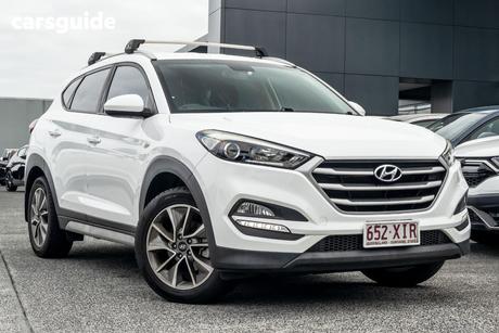 White 2017 Hyundai Tucson Wagon Active X (Fwd)