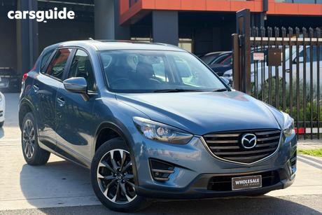 Blue 2015 Mazda CX-5 Wagon Gt (4X4)