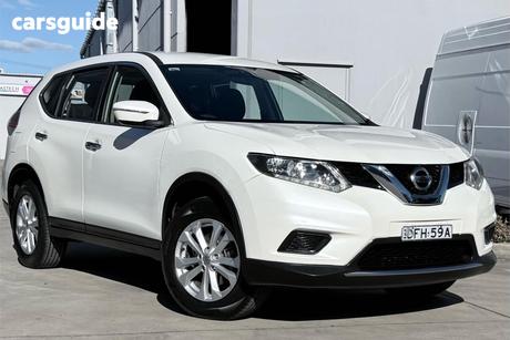 White 2016 Nissan X-Trail Wagon St (Fwd)