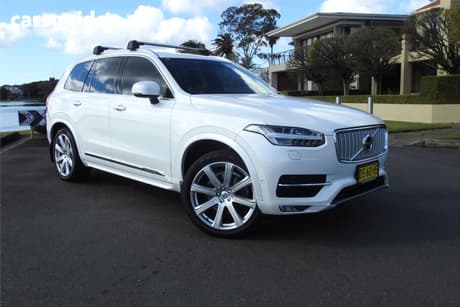 White 2018 Volvo XC90 Wagon D5 Inscription