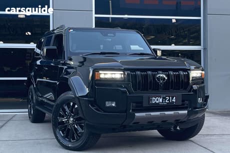 Black 2025 Toyota Landcruiser Prado Wagon Vx