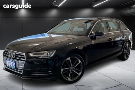 Black 2017 Audi A4 Wagon 2.0 Tfsi S Tronic Sport