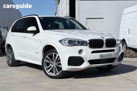 White 2016 BMW X5 Wagon Xdrive 30D