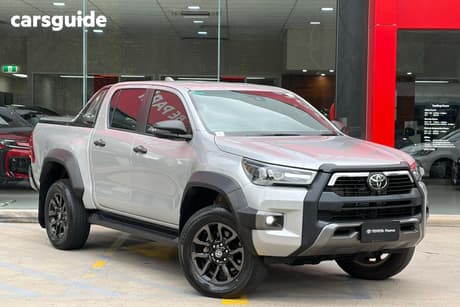 Silver 2025 Toyota Hilux Double Cab Pick Up Rogue 48V (4X4)