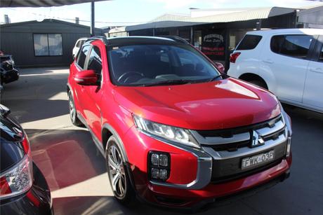 Red 2019 Mitsubishi ASX Wagon Exceed (2Wd)