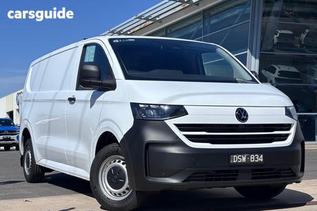 White 2025 Volkswagen Transporter Van Tdi 125Kw Lwb 4Motion