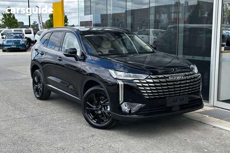 Black 2025 GWM Haval H6 Wagon Ultra Hybrid