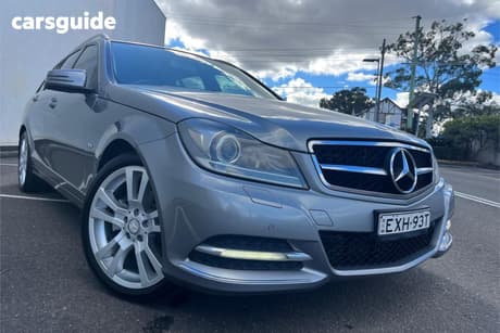Silver 2011 Mercedes-Benz C250 Wagon Cdi Avantgarde Be