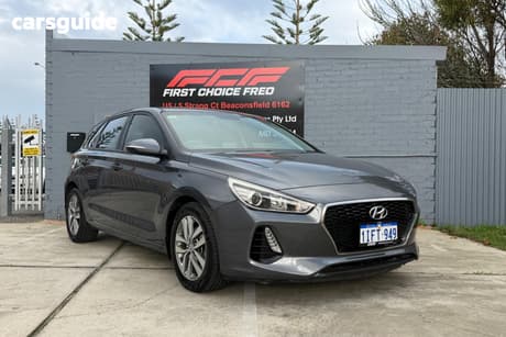 Grey 2018 Hyundai I30 Hatch ACTIVE