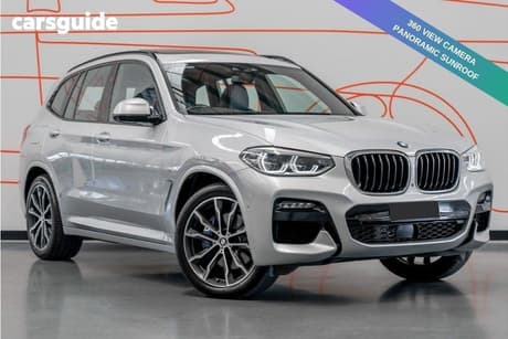 Silver 2021 BMW X3 Wagon Xdrive30I M Sport