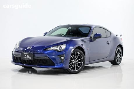 Blue 2017 Toyota 86 Coupe Gts