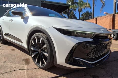White 2023 Toyota Crown Sedan CROSSOVER RS ADVANCED