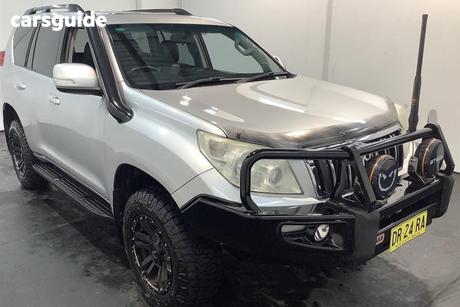 Silver 2012 Toyota Landcruiser Prado Wagon Gxl (4X4)