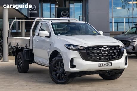 White 2025 Mazda BT-50 Freestyle Cab Chassis Xt (4X2)