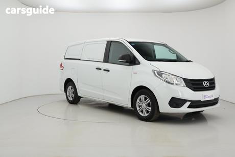 White 2020 LDV G10 Van Barn Door